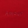 Moletom Cotton Vermelho / Minimalista Bordado Amour Moletom Cotton Amour - Full Red