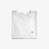Camiseta Essencial Coração Line - Branca