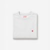Camiseta Basique Coração - Class Branca