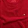 Moletom Vermelho Básico / Coração Micro Branco Relevo Moletom Básico Coração - Rouge Blanc
