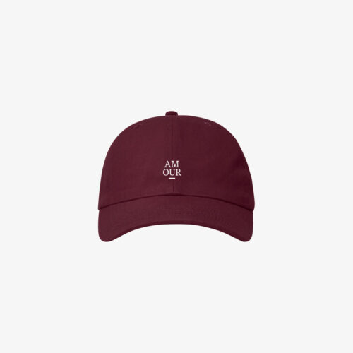 Boné Dad Hat Amour - Bordô