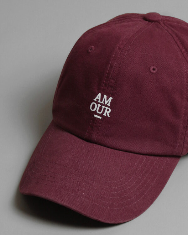 Boné Dad Hat Amour - Bordô Boné Dad Hat Amour - Bordô