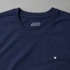 Camiseta Basique Coração - Azul Marín