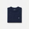 Camiseta Basique Coração - Azul Marín