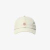 Boné Dad Hat Off-White / Logo Amour Vermelho Sangria Boné Dad Hat Amour - Off-White