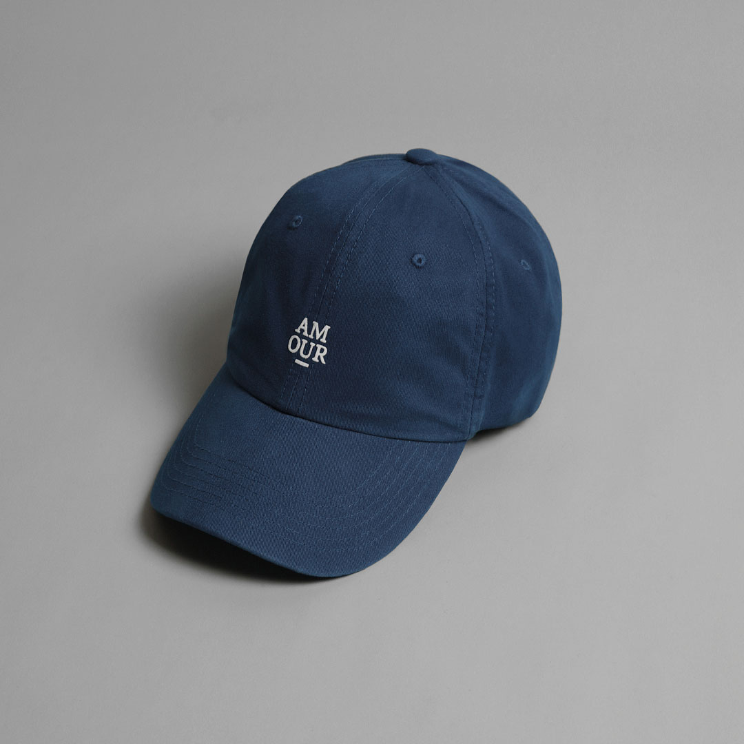 Boné Dad Hat Rosa Bebê Logo Amour Vermelho - Vermelho Amour