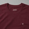 Camiseta Basique Coração - Bordô Camiseta Basique Coração - Bordô
