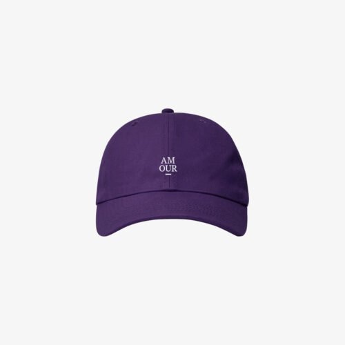 Boné Dad Hat Dora Purple / Logo Amour Branco Boné Dad Hat Amour - Dora Purple
