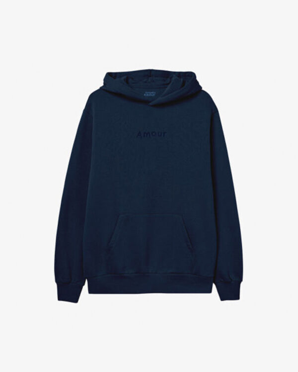 Moletom Cotton Amour - Azul Noturno Moletom Cotton Amour - Azul Noturno