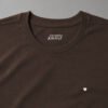 Camiseta Basique Coração - Marrom Jacarandá Camiseta Basique Coração - Marrom Jacarandá