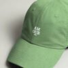 Boné Dad Hat Pistache / Logo Amour Branco Boné Dad Hat Amour - Pistache
