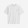 Camiseta Plus Size Cotton Coração - Class Branca