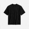 Camiseta Plus Size Cotton Coração - Class Preta