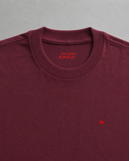 Camiseta Cotton Coração - Cherry Marie