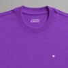 Camiseta Cotton Coração - Roxa Açaí