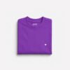 Camiseta Cotton Coração - Roxa Açaí
