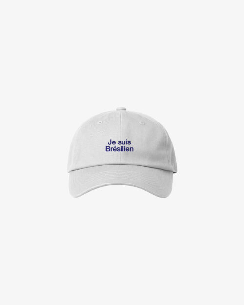 Boné Dad Hat Je suis Brésilien - Branco
