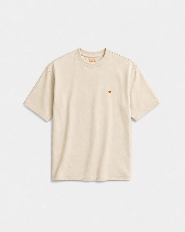 Camiseta Cotton Coração - Flor de Laranjeira