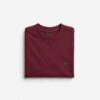 Camiseta Cotton Coração - Beterraba