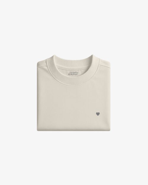 Camiseta Heavyweight Off-White Cloudé Camiseta Heavyweight Coração - Cloudé