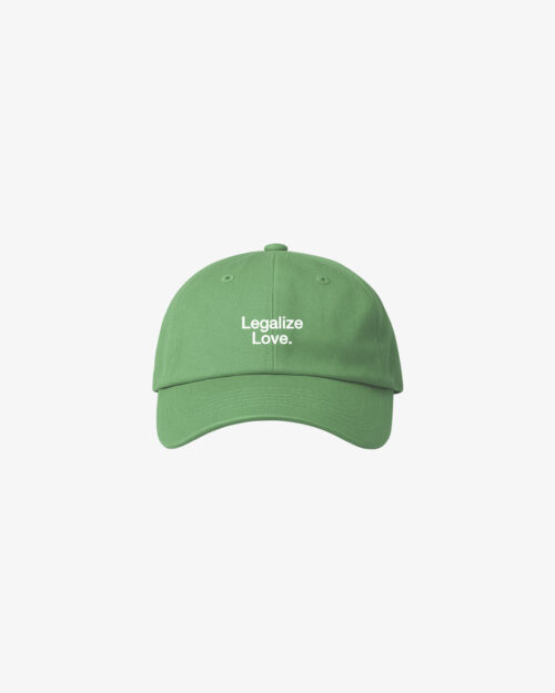 Boné Dad Legalize Love. Verde Claro Boné Dad Hat Legalize Love - Pistache