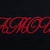 Camiseta Heavyweight Melina Amour - Preta