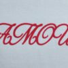 Camiseta Heavyweight Melina Amour — Branca Camiseta Heavyweight Melina Amour - Branca