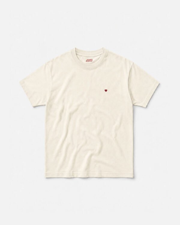 Camiseta Comfort Coração - Sangria