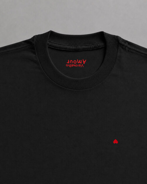 Camiseta Cotton Coração - Mundo Invertido Camiseta Cotton Coração - Mundo Invertido