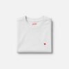 Camiseta Comfort Coração - Class Branca