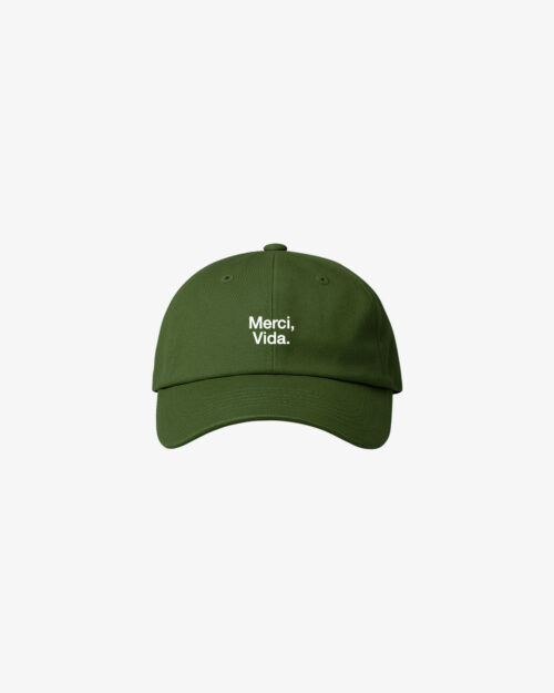 Boné Dad Hat Merci, Vida - Verde Musgo