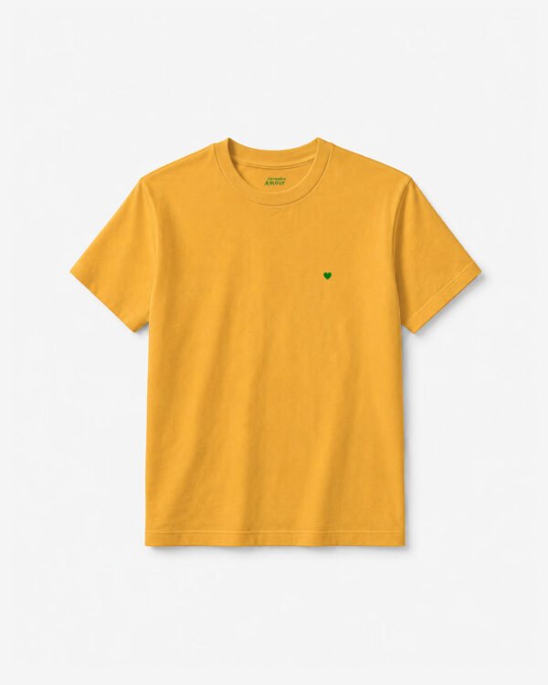 Camiseta Basique Coração - Tournesol Camiseta Basique Coração - Tournesol