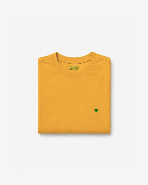 Camiseta Basique Coração - Tournesol Camiseta Basique Coração - Tournesol