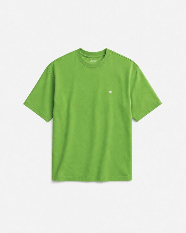 Camiseta Cotton Coração - Wasabi