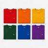 Kit Camiseta Basique Coração - Arco-íris Kit Camiseta Basique Coração - Arco-íris
