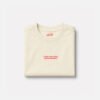 Camiseta Comfort C’est mon t-shirt porte-bonheur - Off-white