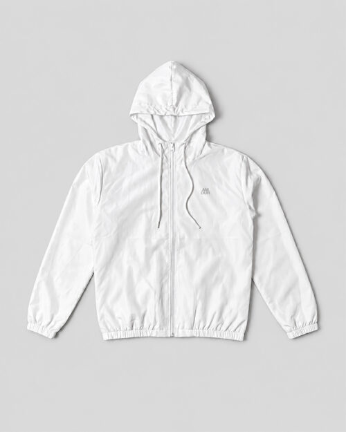 Jaqueta Windbreaker Amour Refletivo - Branco Jaqueta Windbreaker Amour Refletivo - Branco