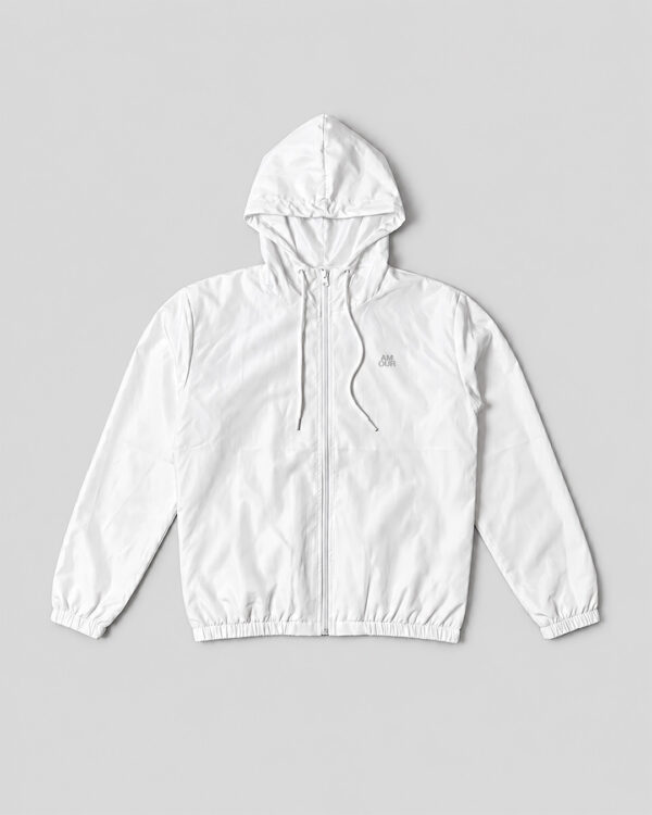 Jaqueta Windbreaker Amour Refletivo - Branco