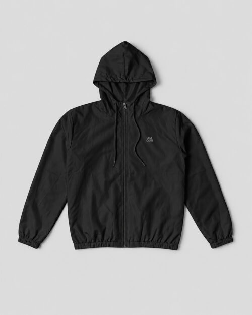 Jaqueta Windbreaker Amour Refletivo Aurora - Preto Jaqueta Windbreaker Amour Refletivo Aurora - Preto