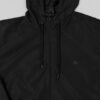 Jaqueta Windbreaker Amour Refletivo Aurora - Preto