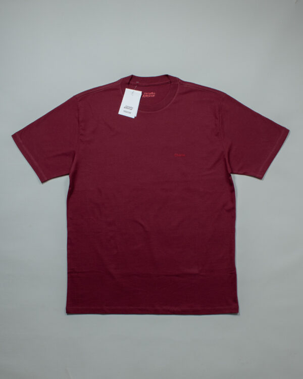 Camiseta Comfort Chérie - Bordô Camiseta Comfort Chérie - Bordô