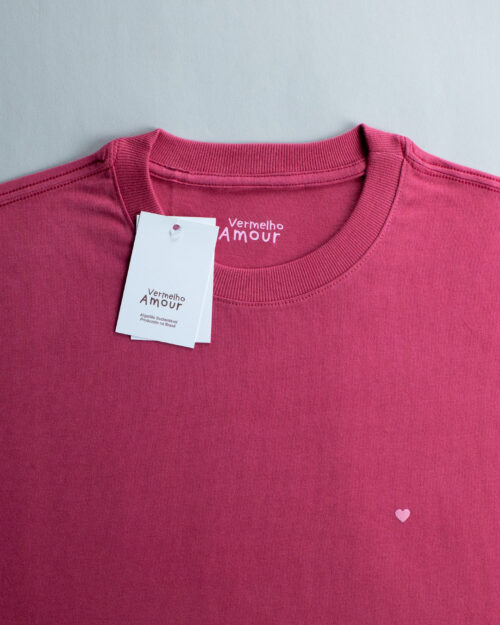 Camiseta Comfort Coração - Lotus