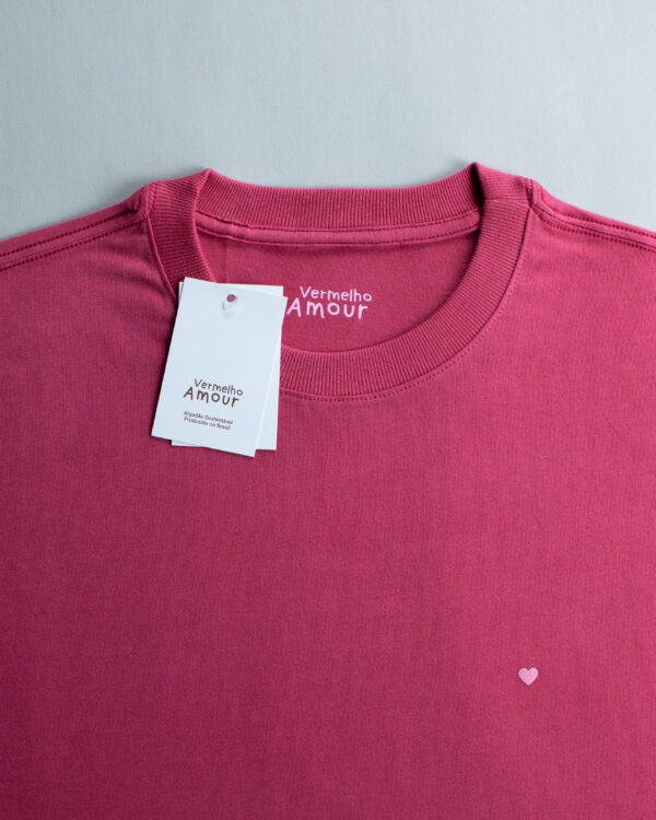 Camiseta Comfort Coração - Lotus