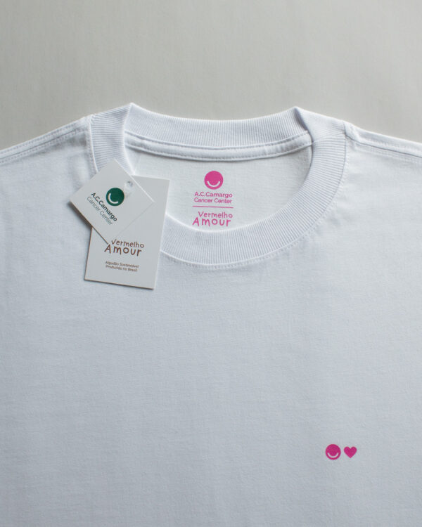Camiseta Comfort A.C.Camargo Cancer Center – Pink Sofie