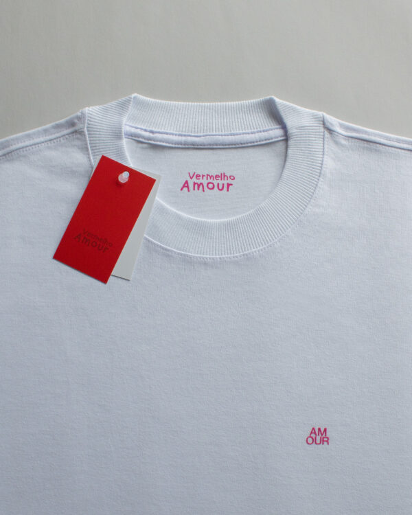 Camiseta Heavyweight Amour - Sofe Camiseta Heavyweight Amour - Pink Sofie