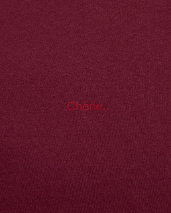 Camiseta Comfort Chérie - Bordô Camiseta Comfort Chérie - Bordô